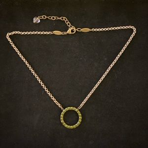 Vintage Sabika circle necklace, F&W 2012